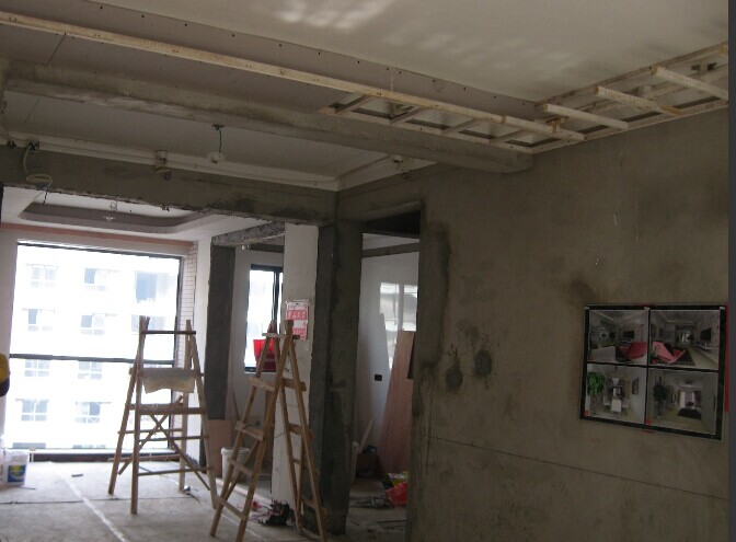 木工裝修現(xiàn)場