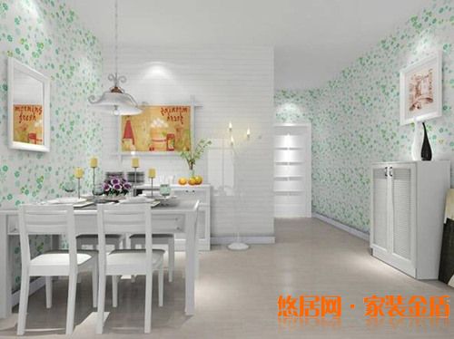 韓式田園裝修設(shè)計餐廳