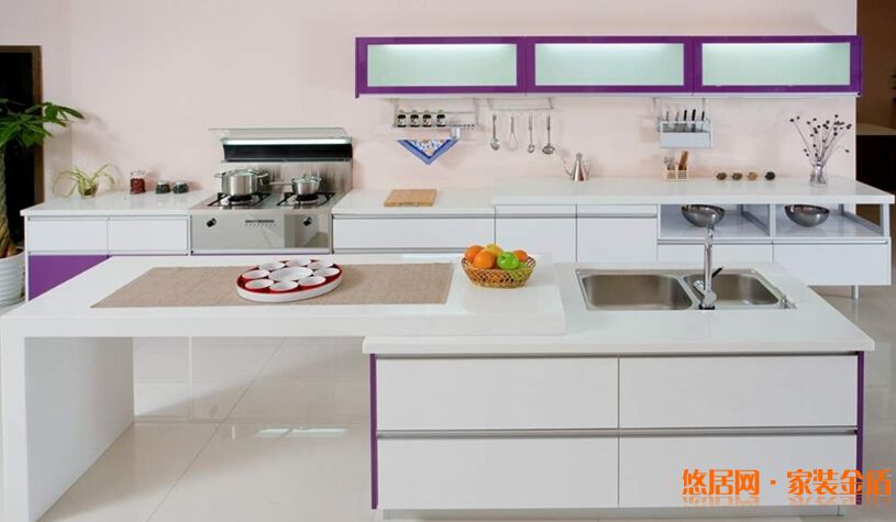 水晶石櫥柜臺面