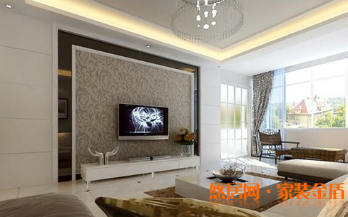 客廳裝修電視墻設(shè)計