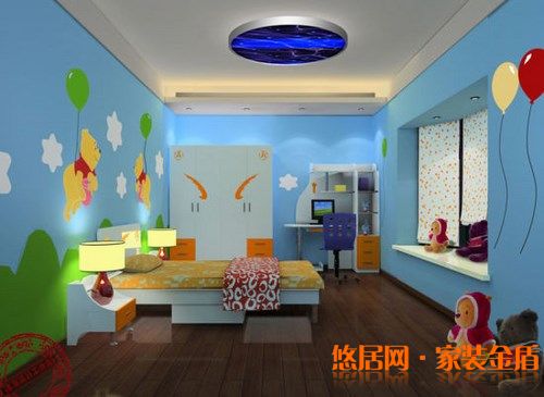 兒童房裝修重慶裝修公司建議使用水性漆
