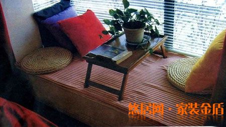 歐式飄窗窗簾效果圖