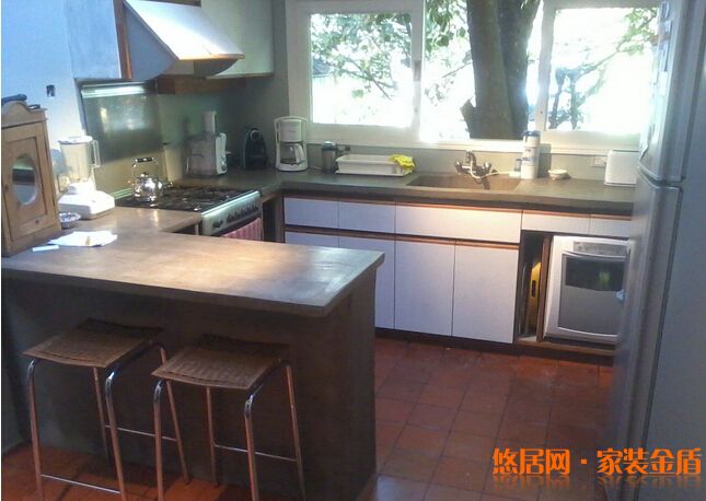 水泥櫥柜效果圖