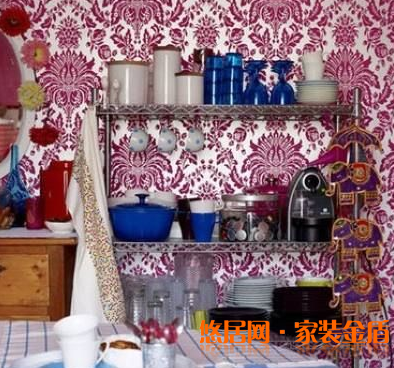 敞開(kāi)式廚房隔斷效果圖