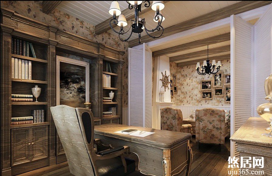 書(shū)房裝修效果圖