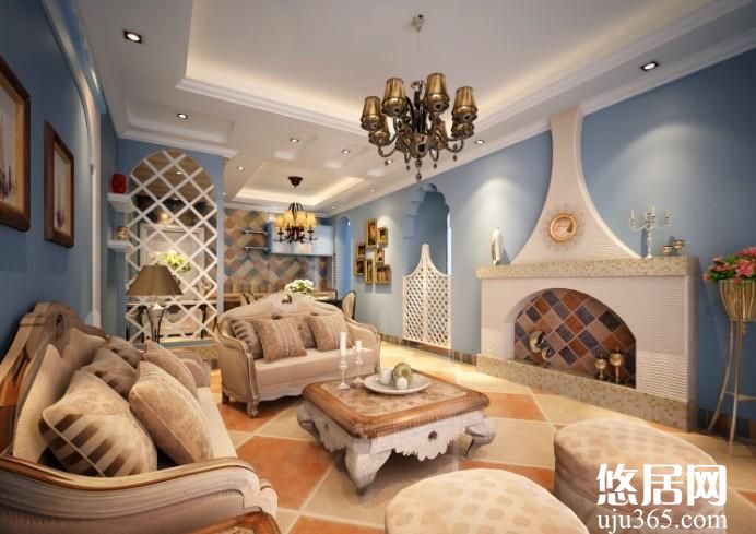 地中?？蛷d效果圖