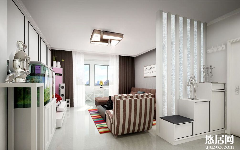 玄關(guān)隔斷裝修效果圖