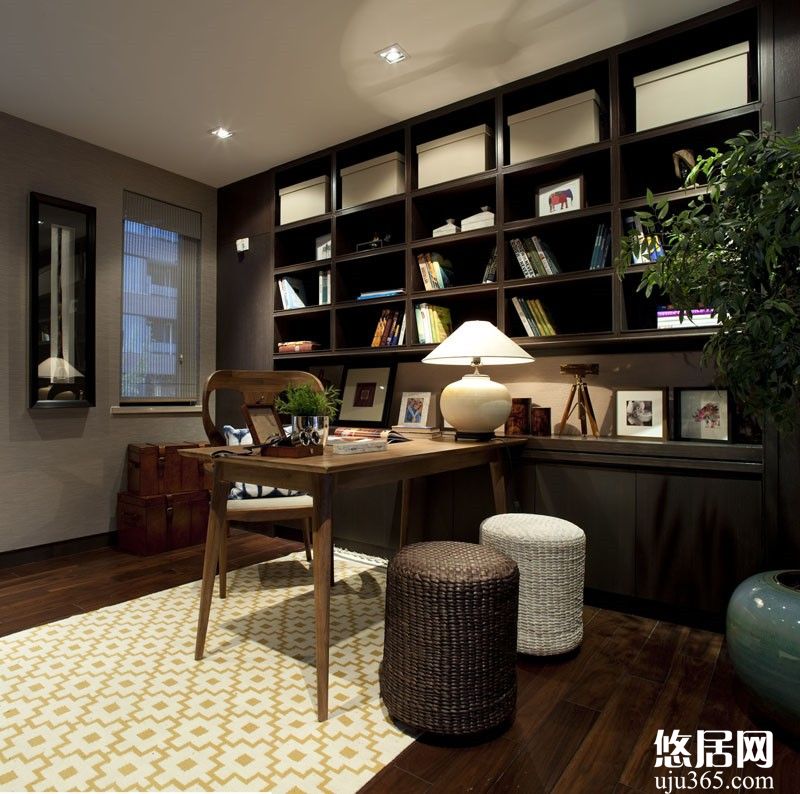 書房裝修效果圖